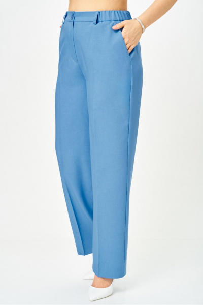 Брюки, жакет Орхидея 1669 голубой - фото 4