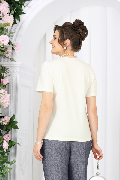 Брюки, джемпер, жакет Ninele 7463 джинсовый - фото 12