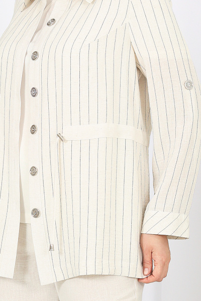 Брюки, джемпер, жакет Ninele 7463 молочный - фото 4