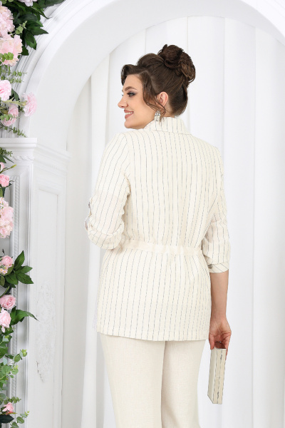 Брюки, джемпер, жакет Ninele 7463 молочный - фото 13