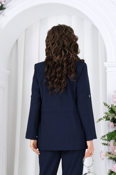 Брюки, джемпер, жакет Ninele 7492 темно-синий - фото 11