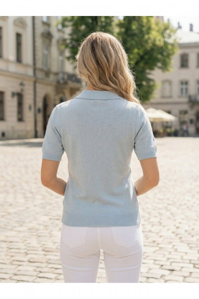 Джемпер Belange 3579 голубой - фото 6