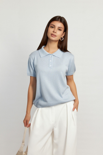 Джемпер Belange 3579 голубой - фото 5