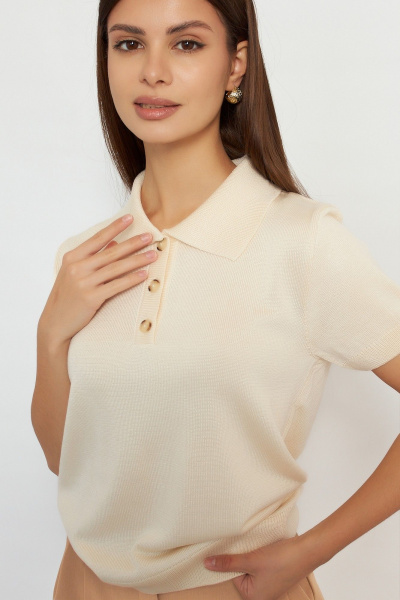 Джемпер Belange 3579 экрю - фото 4