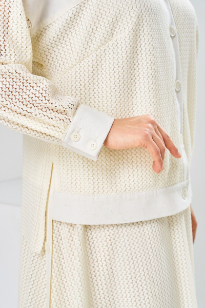 Жакет, юбка Romanovich Style 2-2856 молочный - фото 15