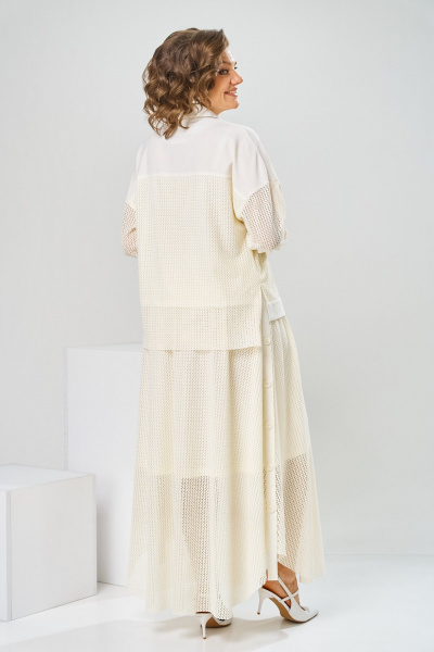 Жакет, юбка Romanovich Style 2-2856 молочный - фото 6