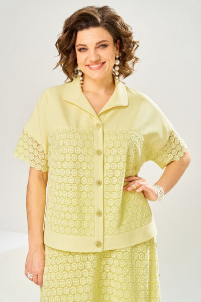 Жакет, юбка Romanovich Style 2-2904 желтый - фото 9