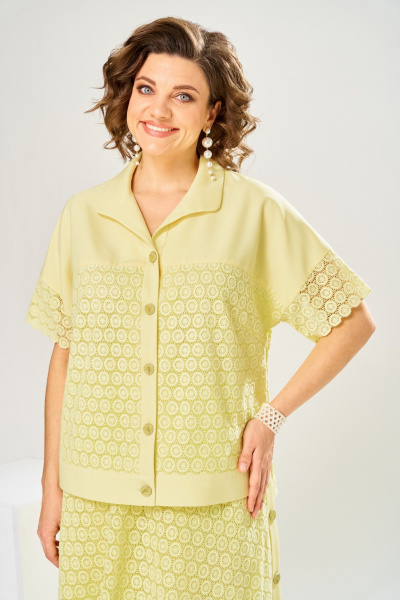 Жакет, юбка Romanovich Style 2-2904 желтый - фото 7