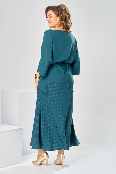 Блуза, юбка Romanovich Style 2-2903 морская_волна - фото 6