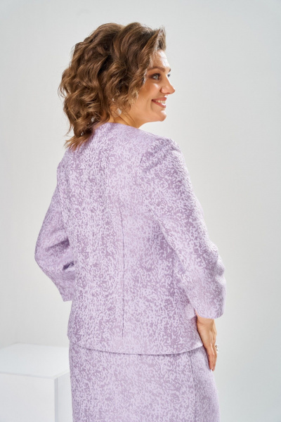 Жакет, юбка Romanovich Style 2-2449 лавандовый - фото 7