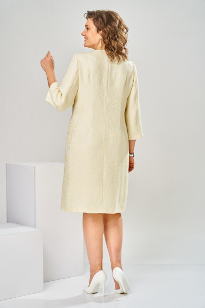 Платье Romanovich Style 1-2589 молочный - фото 7