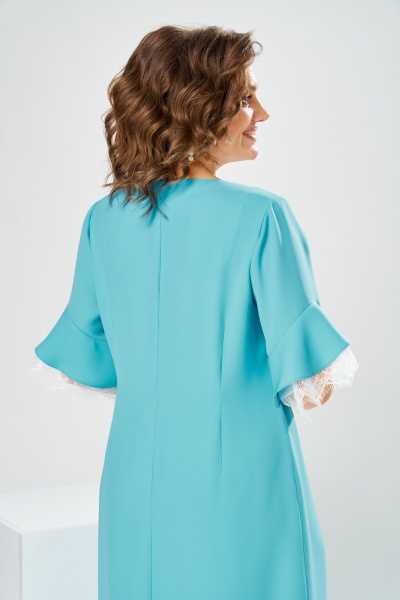 Платье Romanovich Style 1-2910 бирюза - фото 6