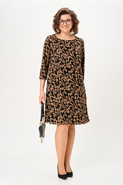 Платье Michel chic 2199 карамельный_каприз - фото 1