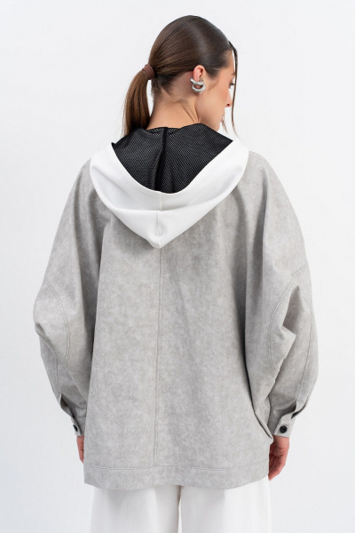 Куртка Luna М-273 серый - фото 16