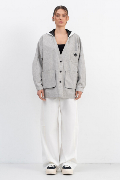 Куртка Luna М-273 серый - фото 2