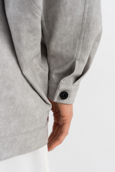 Куртка Luna М-273 серый - фото 4