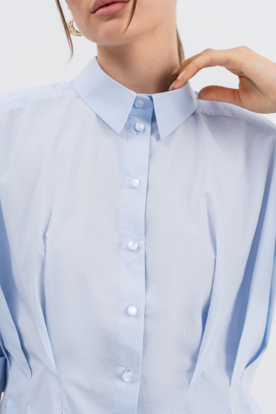 Рубашка Luna М-282 голубой - фото 12