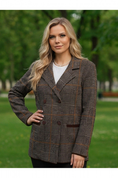 Жакет Belange 2661 шоколадный - фото 9