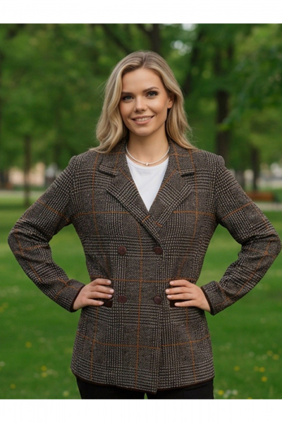 Жакет Belange 2661 шоколадный - фото 7