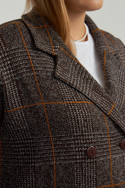 Жакет Belange 2661 шоколадный - фото 6