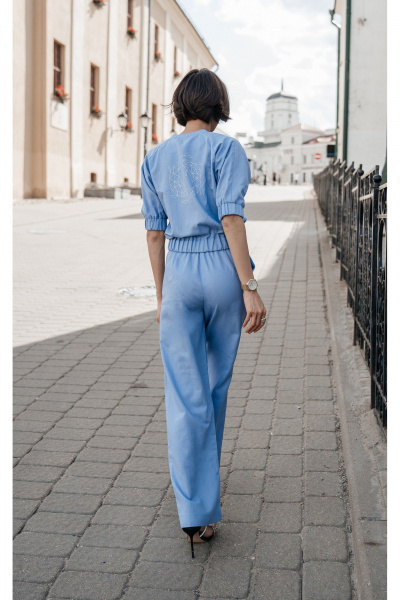 Брюки, куртка iLOKA 25ILor5 голубой - фото 3