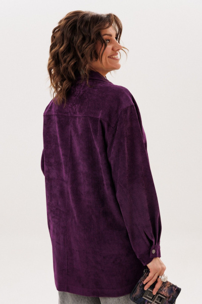 Рубашка Anelli 1819 слива - фото 4