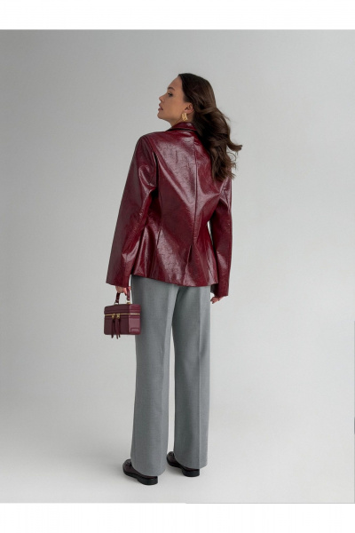 Жакет DAVA 3141 бордо - фото 6