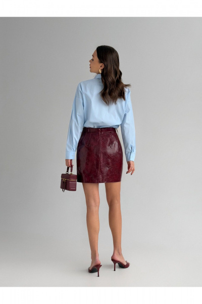 Юбка DAVA 5236 бордо - фото 5