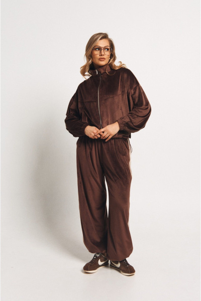 Брюки, джемпер Verita 2449 шоколад - фото 6