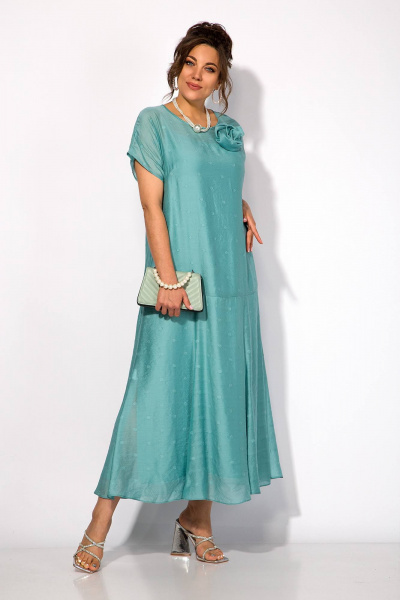 Платье Liliana 1524 ментол - фото 6
