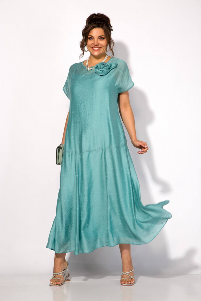 Платье Liliana 1524 ментол - фото 2