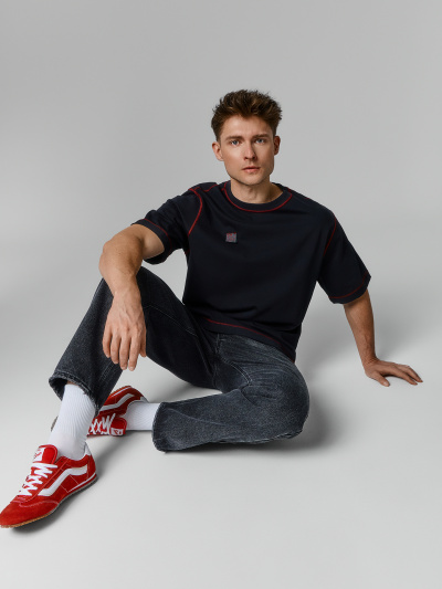 Футболка Mark Formelle 111955/25-5455Ц-0 черный_декор - фото 1