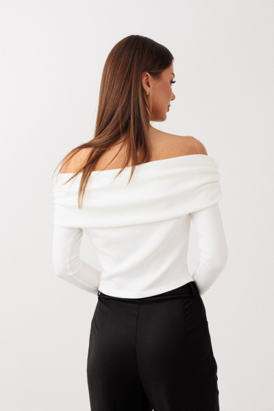 Джемпер V&N Fashion 1117 белый - фото 6