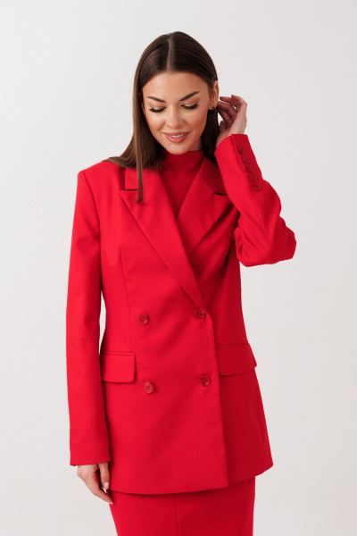 Жакет V&N Fashion 1108 красный - фото 5