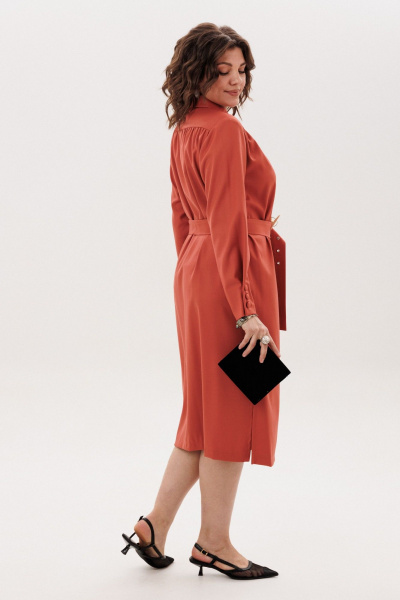 Платье Anelli 1834 тигровая-лилия - фото 3