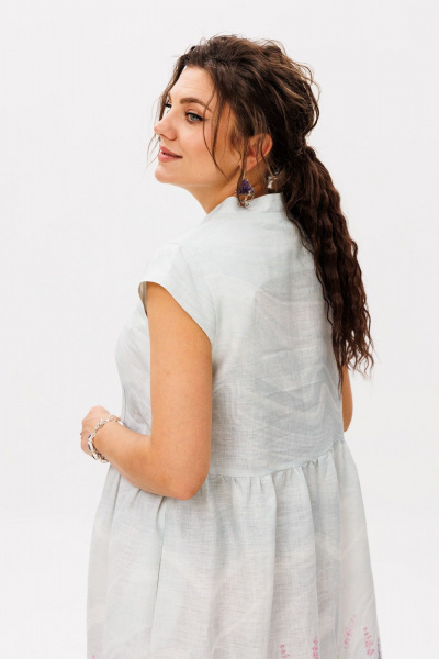 Платье Anelli 1424.1 лавандовый-аромат - фото 7