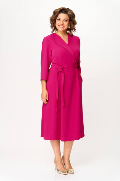Платье Slaviaelit 557 малиновый - фото 3