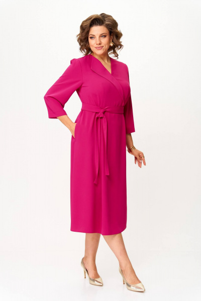 Платье Slaviaelit 557 малиновый - фото 1