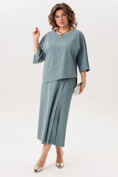 Блуза, кюлоты Anelli 1793.2 родниковая-вода - фото 8