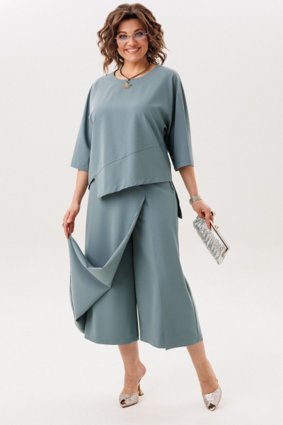 Блуза, кюлоты Anelli 1793.2 родниковая-вода - фото 1