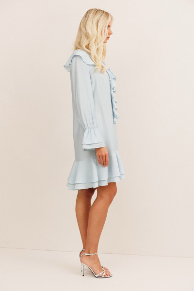 Платье KOKOdea 70018 голубой - фото 5