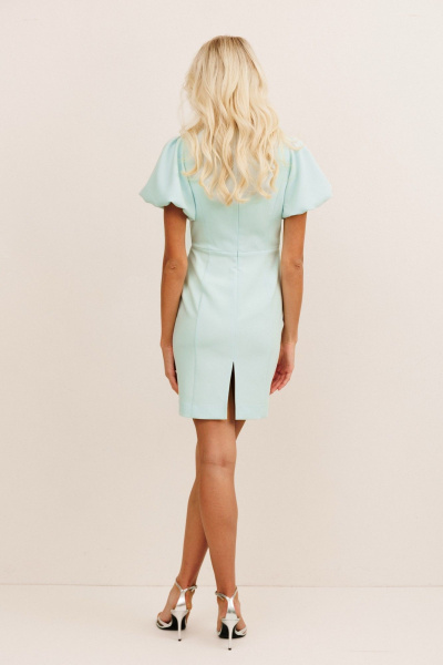 Платье KOKOdea 70019 светло-бирюзовый - фото 3