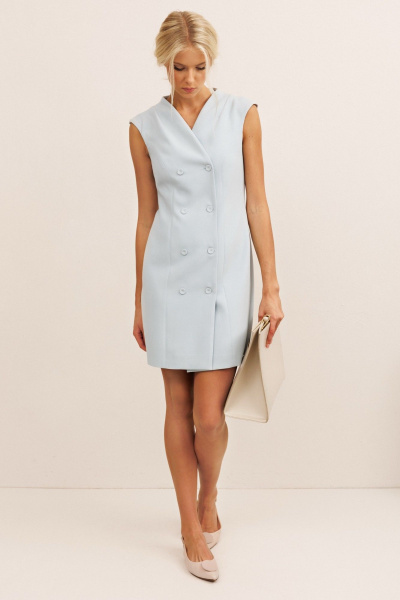 Платье KOKOdea 70022 светло-бирюзовый - фото 1