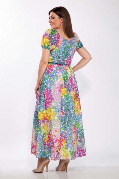 Платье LaKona 1379 мультиколор - фото 3
