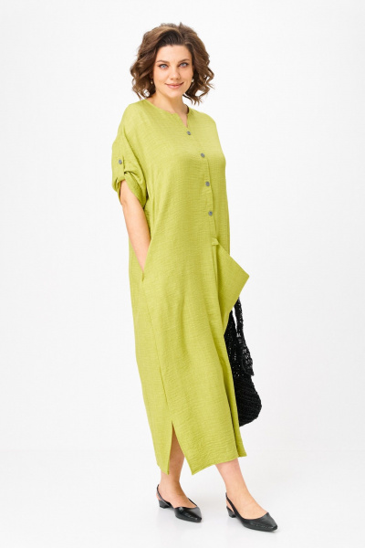 Платье Michel chic 2094/4 фисташка - фото 4