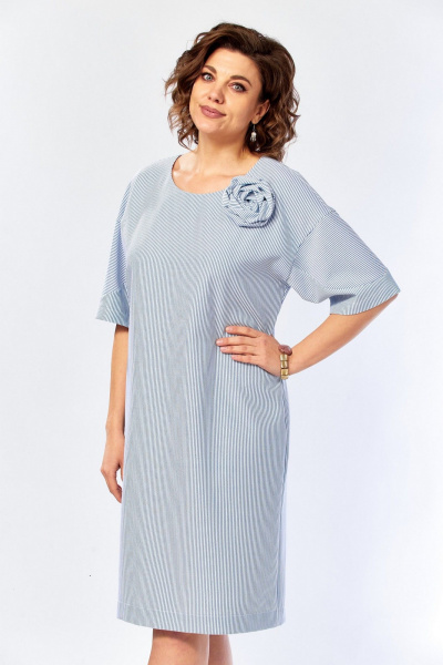 Платье SVT-fashion 628 полоска - фото 2