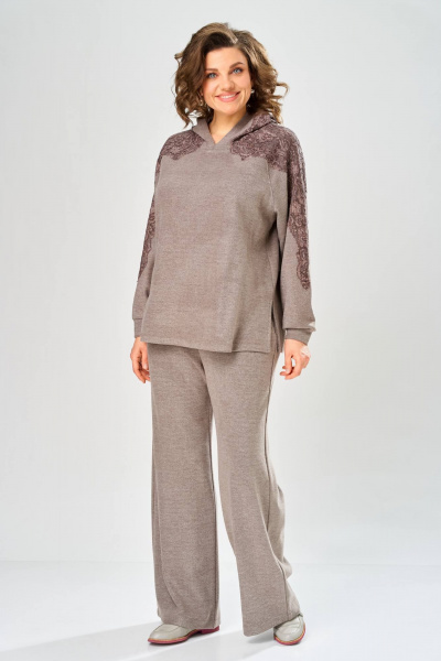 Брюки Диомант 2147 капучино - фото 3