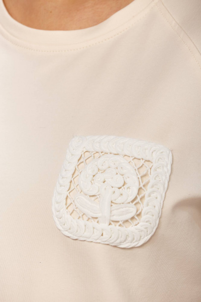 Брюки, майка Диомант 2156 сливочный - фото 8