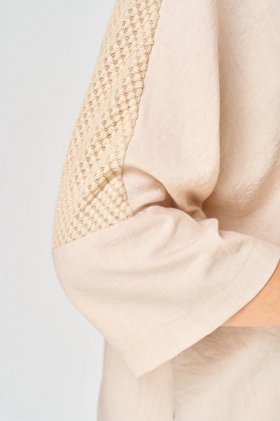 Брюки, рубашка Диомант 2159 крем - фото 8