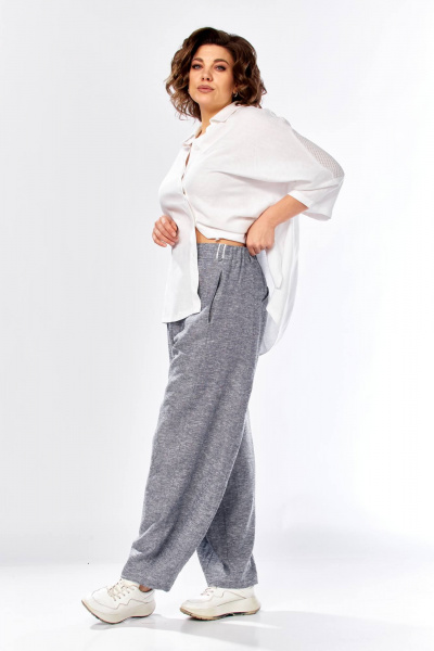 Брюки, рубашка Диомант 2157 джинс - фото 10